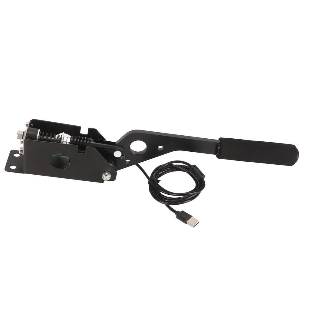 64 Bit USB SIM Handbrake PC Racing Games Linear E Brake for Logi G27 G29 G920 T500 T300 with Handle Grip USB Cable Clamp