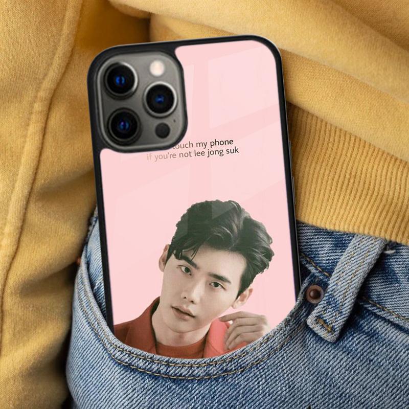 Korean Star Lee Jong Suk Soft Phone Case for iPhone 17 Air 16e Pro max 15 Pro 13 14 Plus 11 12 MagSafe Magnetic Coque