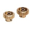 5PCS 7075 Aluminum Alloy 48P Pinion Gear Set Motor Gears Kit for 1/10 RC Car (17T?25T)