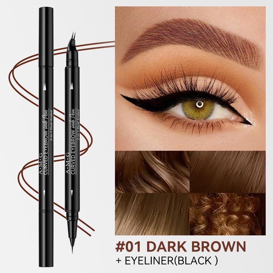 AMG Microblading Eyebrow Pencil Waterproof Natural Long-Lasting Smudge-Proof 01#