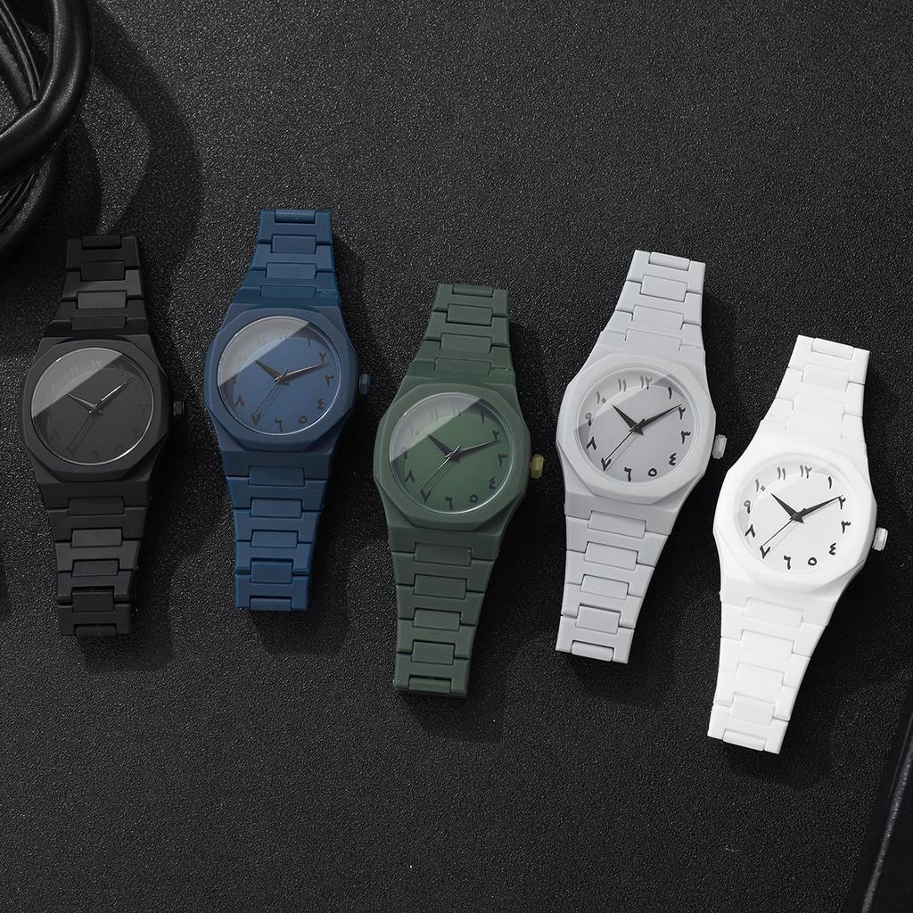 Fashion Plastic Strap Men Business Watches Casual Analog Sports Quartz Watch For Mens Clock Reloj Hombre