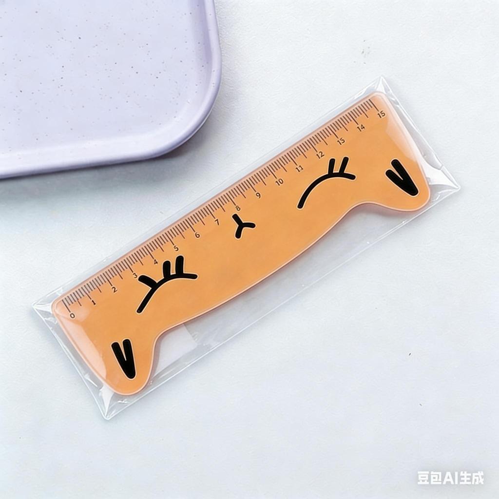 1 pc cat Straight Ruler Cute cartoon  ruler cartoon for Drawing School stationery