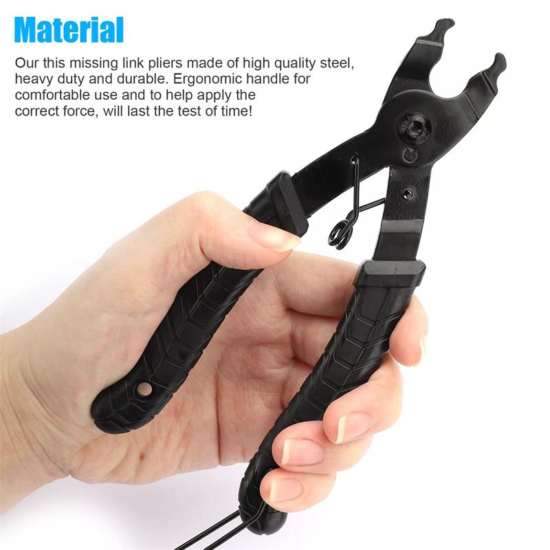 Bicycle Link Chain Buckle Pliers Road Bike Link Remover Clamp Quick Release Link Removal Repair Tool Mtb Magic Button Clamp Tool