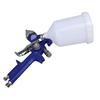 HVLP Spray Gun Kit with 1.4mm Nozzle Needle Cap 600cc Capacity Cup Paint Sprayer Tool for Automotive Furniture Wall