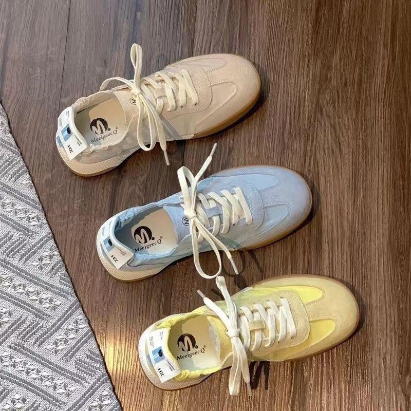 Forrest Gump 2023 Women's Ballet Training Shoes: Casual, Embroidered, Versatile, Lightweight, Breathable, White.