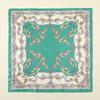 New Leopard Print Snake Skin Pattern Silk Scarf Women's Decorative Large Square Silk Scarf Simulation Silk Versatile Neck Scarf