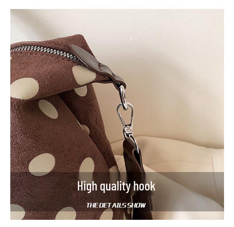 Women's Polka Dot Crossbody Bucket Bag - Summer Casual Fashion 2026
