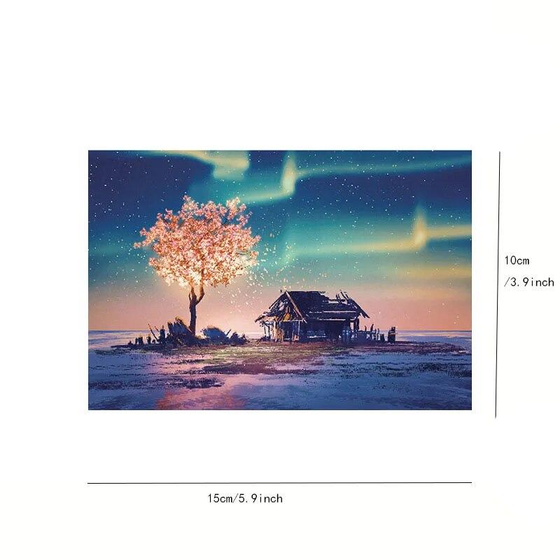 Polar Impression+Photo Frame 150 Mini zkumavka Puzzle Světově proslulá série malířů Cestovní puzzle YC-M