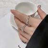 Lindon Copper Alloy Zircon Ring Ladies Jewelry Wedding Promise Party Gift