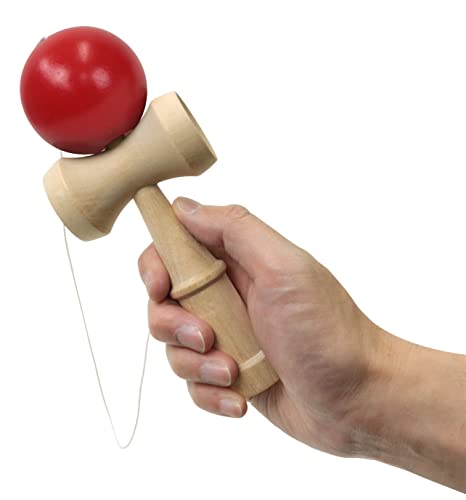 Ikeda Kogyosha Kendama [Kendama/Kendama] 000046310 Red H18.5cm x W7cm x D5.5cm U-12332