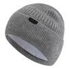 New Style Unisex Winter Hat Fur Lined Warm Dandy Cap Stylish Soft Beanie Hats For Men Women Thicken Ski Sports Knitted Hat