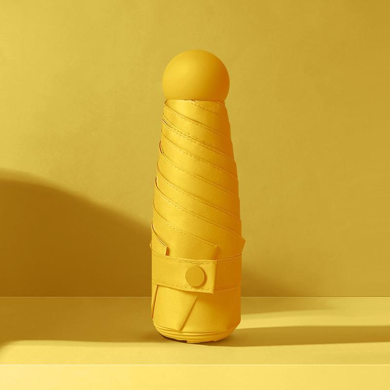 Mini Portable Pocket Umbrella Sun Umbrella Sun And Rain Dual-Use Sun Protection Creative Women's Sun Umbrella