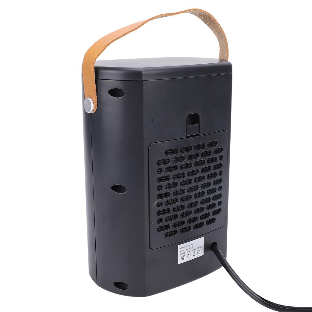 1500W Portable Desk Heater with Digital Display, Home Electric Space Heater with PTC Ceramic Fast Heating, 20 45
