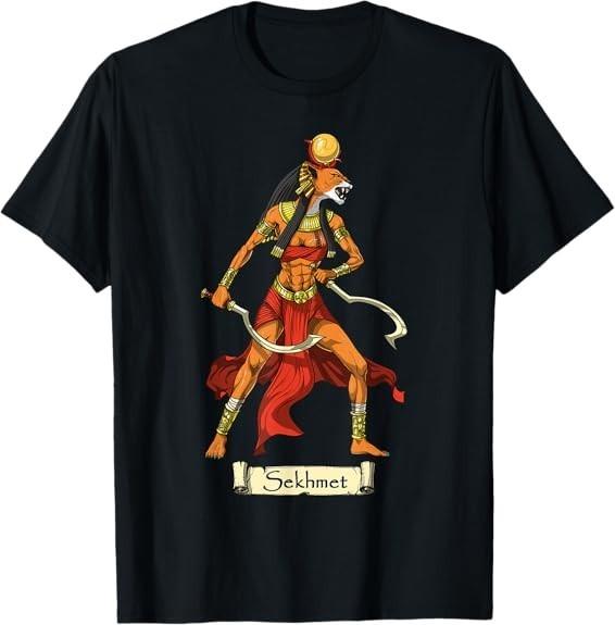 Sekhmet Egyptian Goddess Mythology Ancient Egypt Bastet Best Tee T-Shirt S-3XL S
