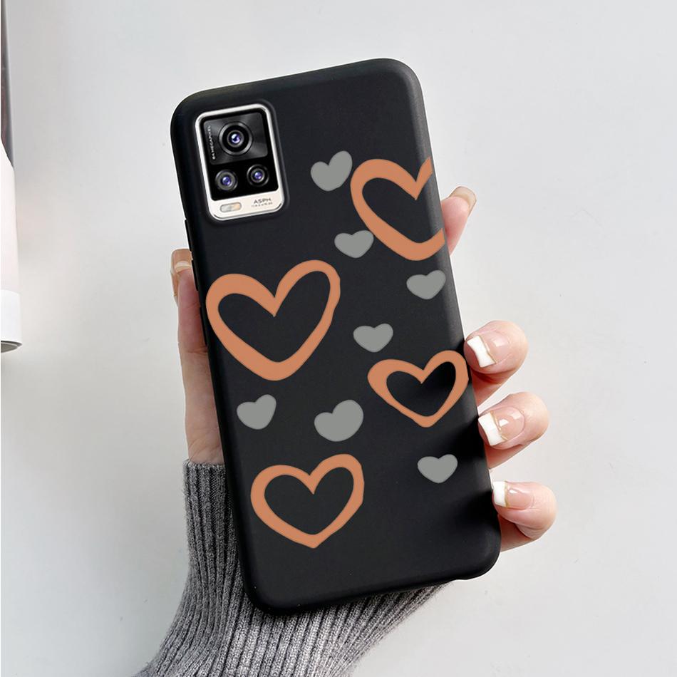 For Vivo V20 2021 Case V2040 Cute Cat Bear Frog Cover Soft Silicone Slim Phone Case For Vivo V20 V 20 VivoV20 V2025 V2024 Bags