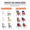 200PCS White Stretch Spandex Folding Chair Covers, Universal Fitted Chair Cover, Removable Washable Protective Slipcovers, for Wedding, Holiday,