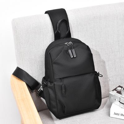 Herren Umhängetasche-Verstellbare Schultergurte, Mehrere Taschen, Reise- und Sport Brusttasche für den täglichen Pendelverkehr, Umhängetasche
