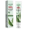 Aloe Vera Under Eye Cream with Massage Beads, Fast-Absorbing Moisturizer for All Skin Types, Men & Women