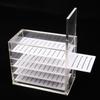 5-Layer Transparent Acrylic Eyelash Storage Box with Scale