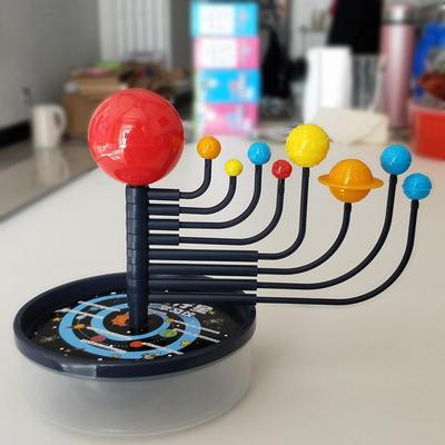 Jouet Astronomique pour Enfants Modèle de Simulation du Système Solaire Kit Planétaire Éducatif pour Décoration Intérieure Apprentissage