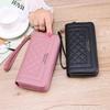 Women's Long Clutch Wallet - Double Zipper, Large Capacity Card Holder & Phone Bag