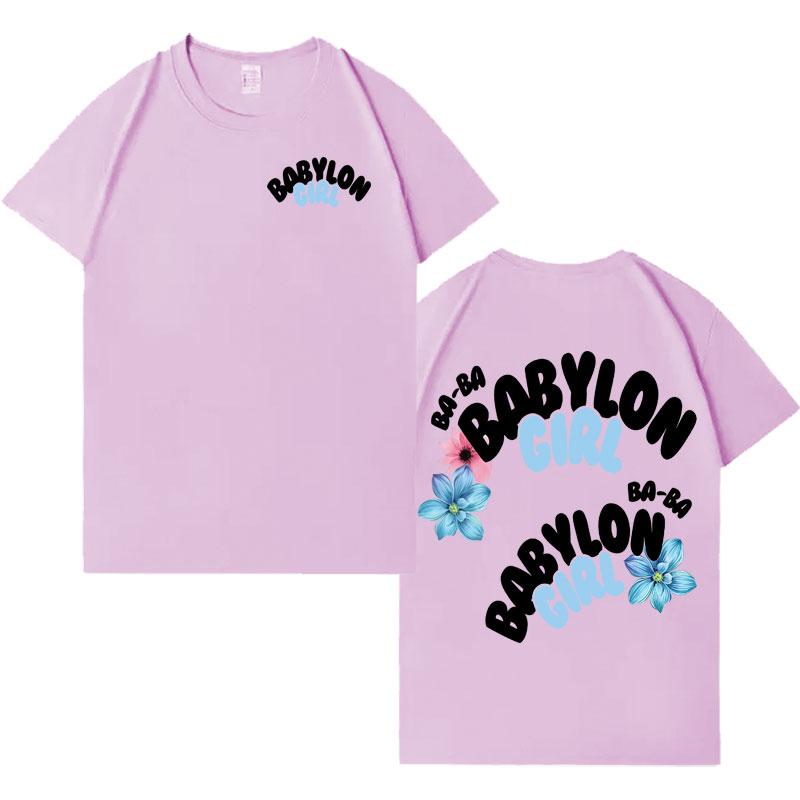Rapper Danny Ocean Trendy Music Double Sided Print Harajuku Aesthetic Oversized TShirt Men Crewneck Y2K Cozy Tee Shirt Hot Sale