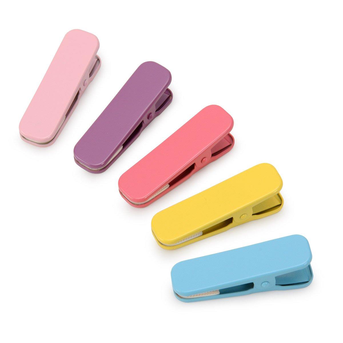

[Kyoto no Miyabi] Kimono Dressing Accessories Handy Clips, Set of 5, Small, 4.8 x 1.3 cm, Color