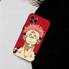 Anime J-Jujutsu Kaisen For IPhone 15 16 14 Plus 13 12 11 17 Pro Max 17 Air Black Soft Phone Cover