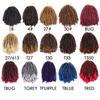 8inch Spring Twist Hair for Braids 30strands Curly Twist Water Wavy Crochet Hair Extensions Pre Looped Passion Spring Twist Hair