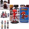 Colorful Superhero Cake Decoration Figures For Birthday Parties And Celebrations