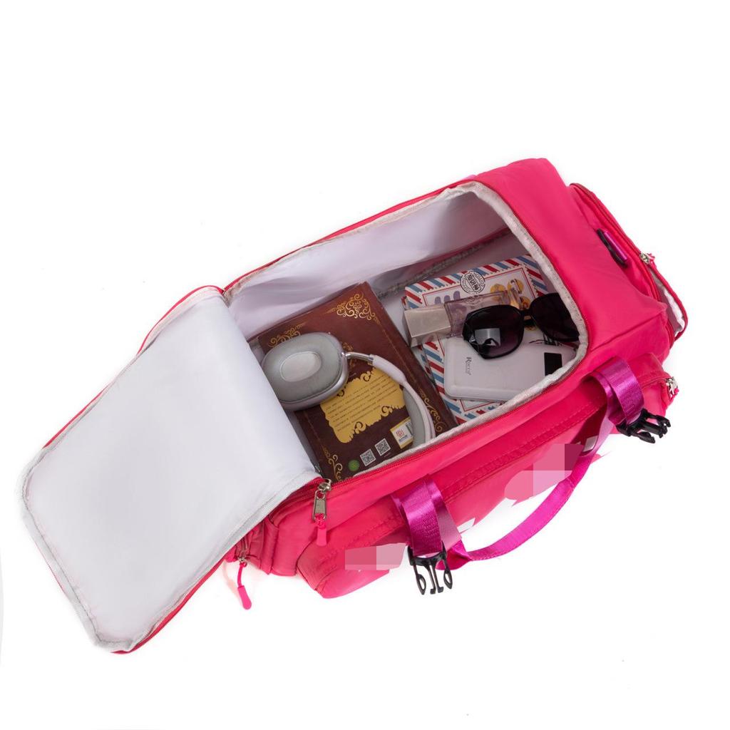 Large Capacity Sports Fitness Bag with Wet/Dry Separation for Travel and Yoga