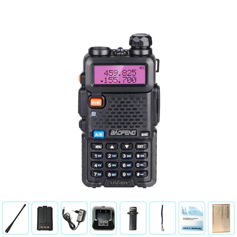 Baofeng UV-5R Walkie Talkie Airband Wireless Copy Frequency AM FM Long Rang Hunting Station Powerful Two Way Portable Radio