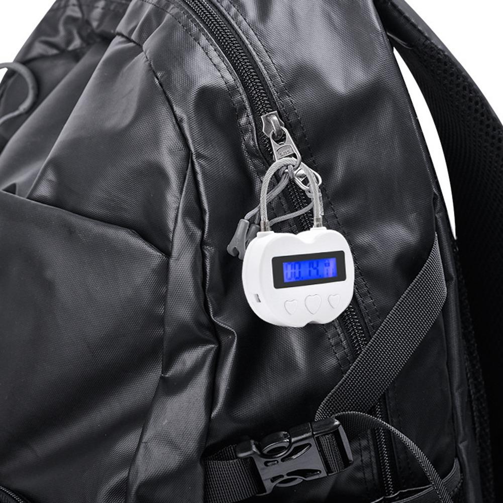 A84E-Smart Time Lock LCD Display Time Lock Multifunction Electronic Time Lock Waterproof Time Lock