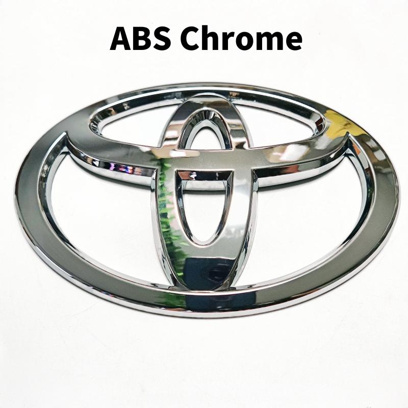 3D Toyota Car Emblem Badge For Front Grill Hood Rear Trunk Logo Corolla Camry RAV4 Hilux Yaris Accessory