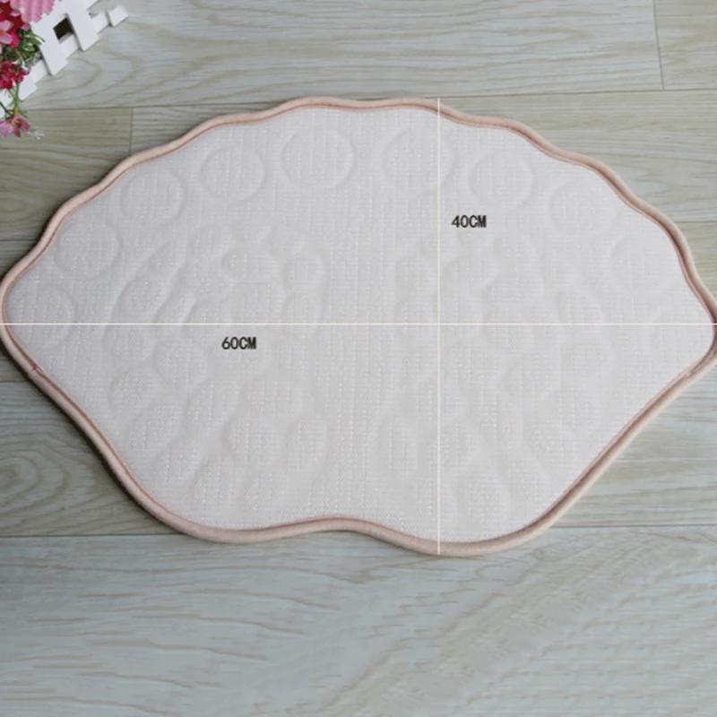 1pc-Door Mats Cute Big Feet Water Absorbent Non-slip Bath Rug Mat Carpet