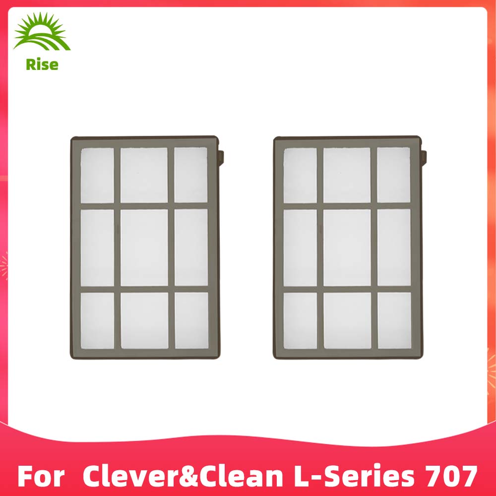 Fit For Clever and Clean L-Series 707 Robot Vacuums Roller Side Brush Hepa Filter Mop Cloths Spare Part Accessory Replacement