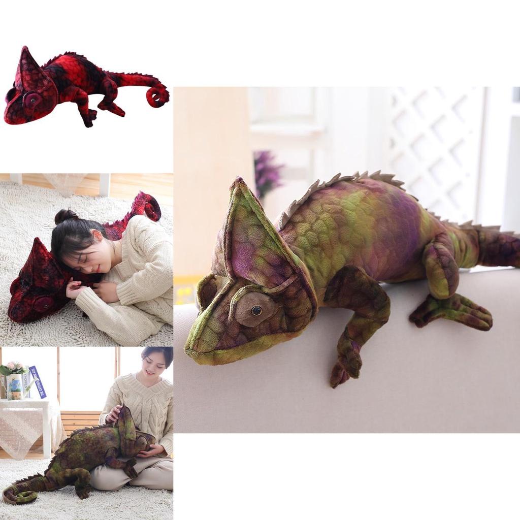 Color Changing Lizard Plush Toy Stuffed Animal Doll Funny Creative Gift Wholesale Factory Night Market