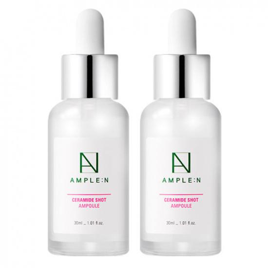 Obszerny:N Ceramide Shot Serum 30ml Serum Przeciwstarzeniowe i Nawilżające Głębokie Nawilżenie Dla Skóry Suchej i Szorstkiej Aby Redukować Zmarszczki i Naprawiać Skórę