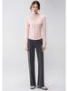 Full-Zip Yoga Suit with Pockets: Slimming Long Sleeve Top for Running & Fitness