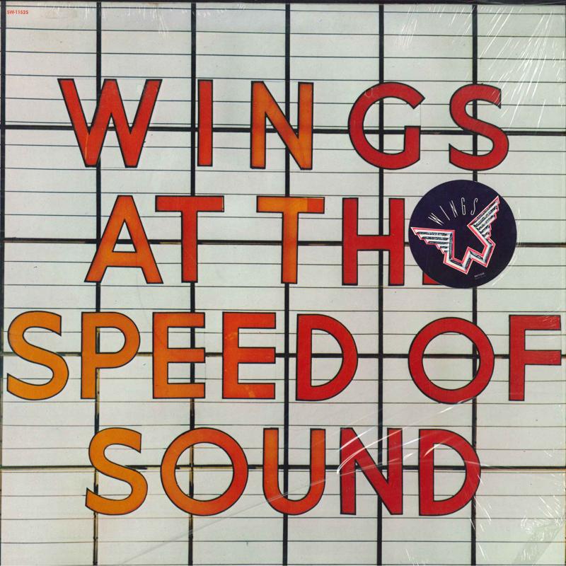 

Виниловая пластинка WINGS At The Speed Of Sound SW11525 CAPITOL 1976 США Рок Б/у