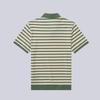 HAZZYS Men's Color-Block Stripe Short-Sleeve Polo Shirt