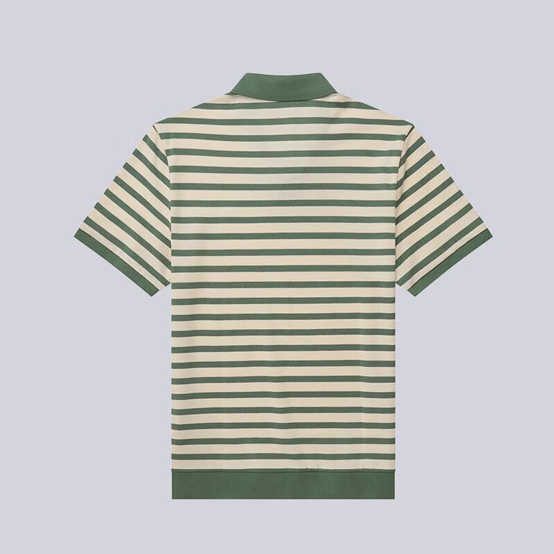 HAZZYS Men's Color-Block Stripe Short-Sleeve Polo Shirt