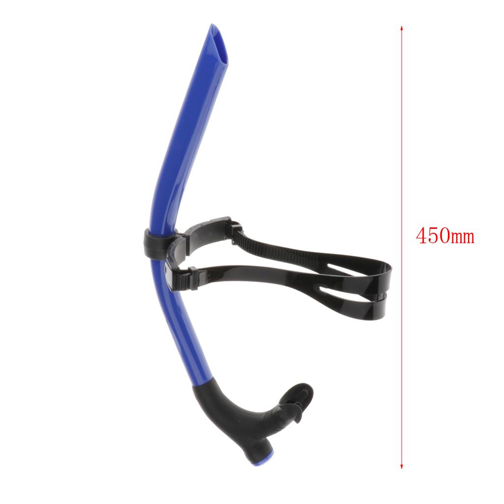 Deluxe Snorkel Swim Stroke Training Mouthpiece Tube Strap