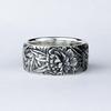 Accessories Retro Dark Night Cat + Mouse Ring Cartoon Ring