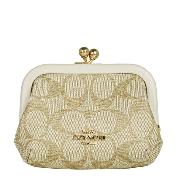 

Подарочный набор COACH на шнурке, кошелек, монетница, портмоне C7518 IMDQC Khaki x Signature [Сумка Coach/в упаковке] для женщин (Светлый мел) [Выход]