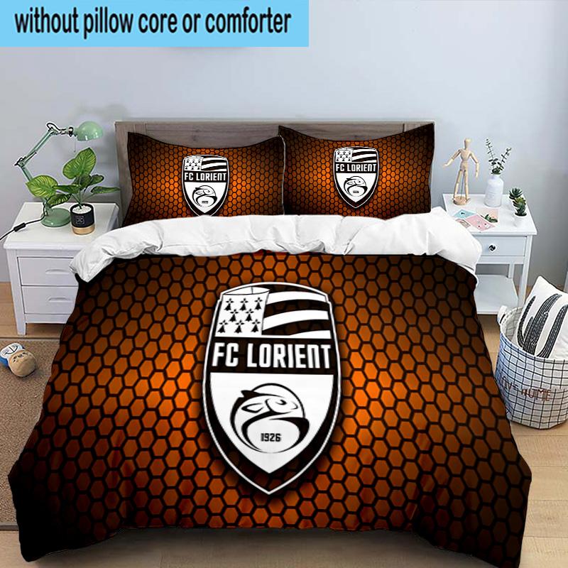 Lorient Crest Design 3PCS Bedding set,Ideal for1pc Duvet Cover And 2pcs Pillowcases Perfect for Christmas gift,Ideal for Bedroom, Dormitory
