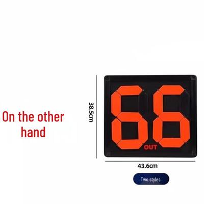 Junshi Double-Sided Football Substitution Scoreboard