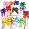 20pcs Colorful Gift Packaging Bow For Wedding Birthday Party Mother's Day Christmas Halloween Bouquet Gifts Packing Decoration