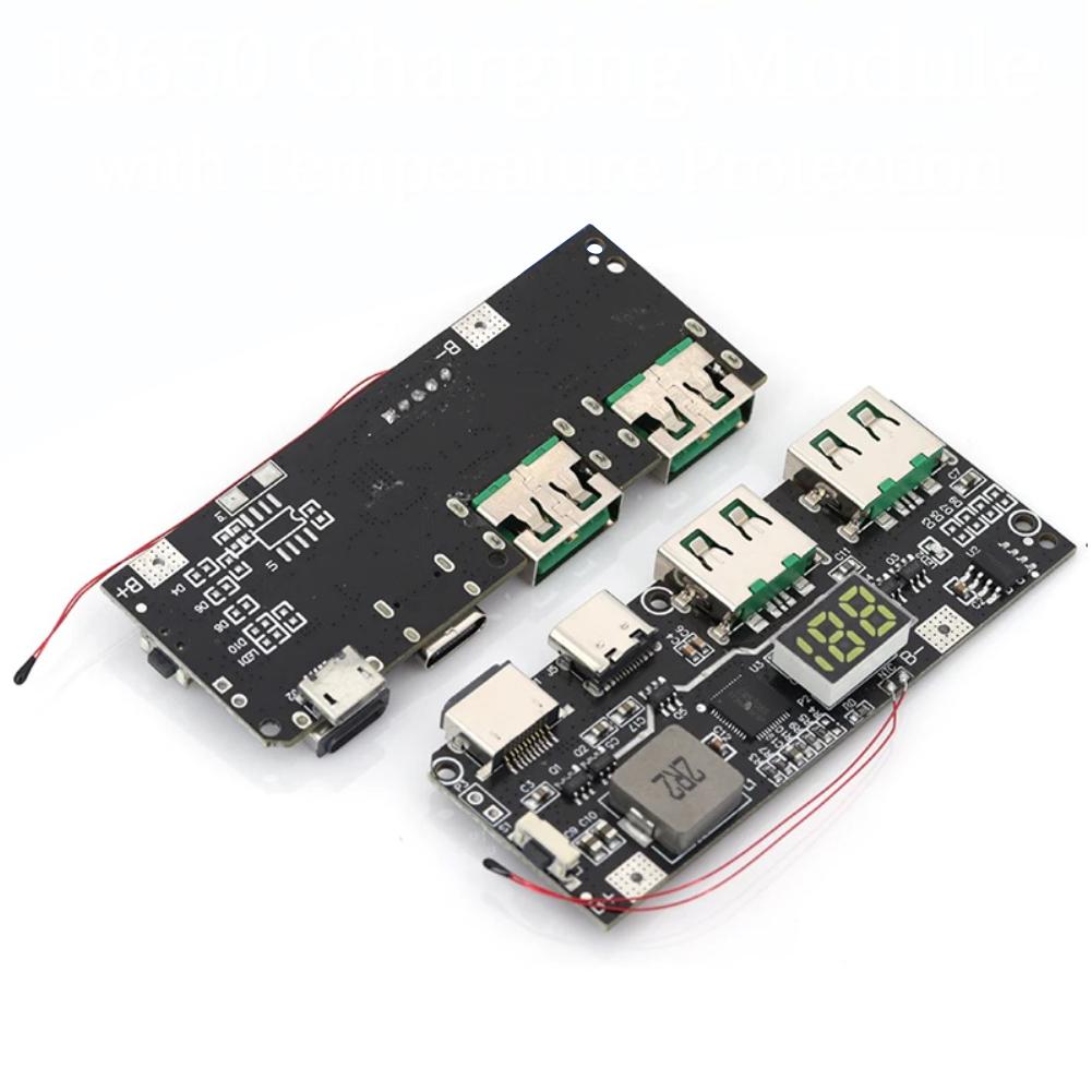 USB Powerbank Lademodul 22,5W mit QC4+/PD3.0 Unterstützung und integrierter Leistungsmessung für verbessertes Batteriemanagement