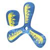 EVA Throw Catch Toy 3 Blade Flying Toy for Kids Outdoor ParentChild Interactive Game(Blue )
